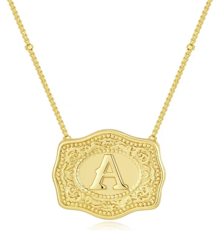 Golden Valley - Buckle Necklace
